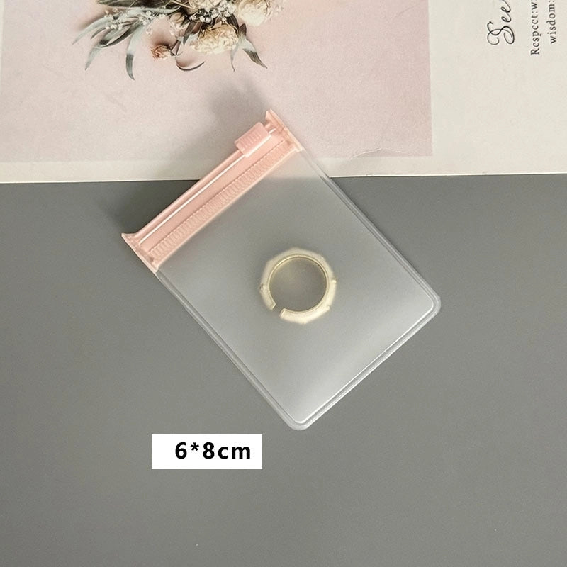 1 Piece EVA Minimalist Daily Transparent Jewelry Packaging Bags
