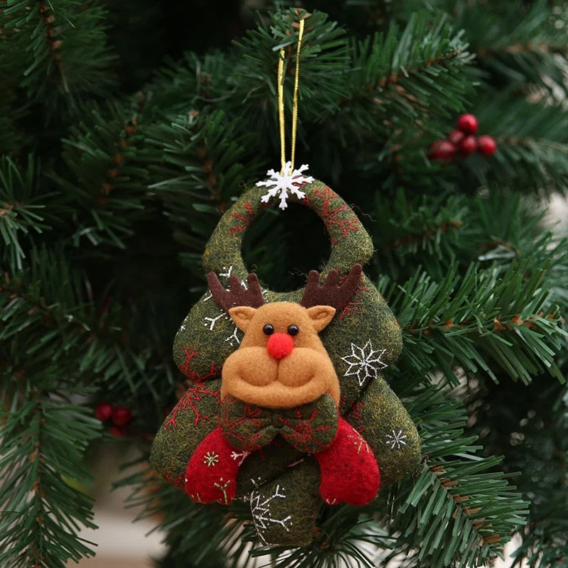 Christmas Gift Christmas Decorations for Home Lovely Faceless doll Hanging Pendant Christmas Tree DIY Decor Ornaments Xmas New Year Gifts Kids