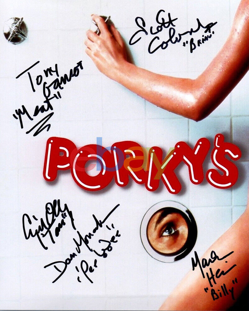 PORKY'S Cast Signed 8x10 Autographed Photo Poster painting reprint