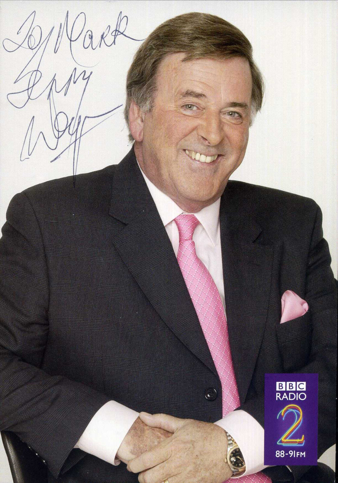 TERRY WOGAN Signed Photo Poster paintinggraph - Radio DJ / TV Host - preprint