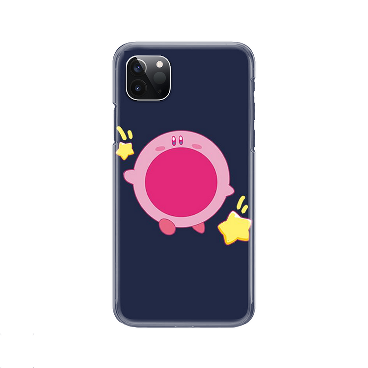 Kirby Eating The Stars Open Mouth, Kirby iPhone Case