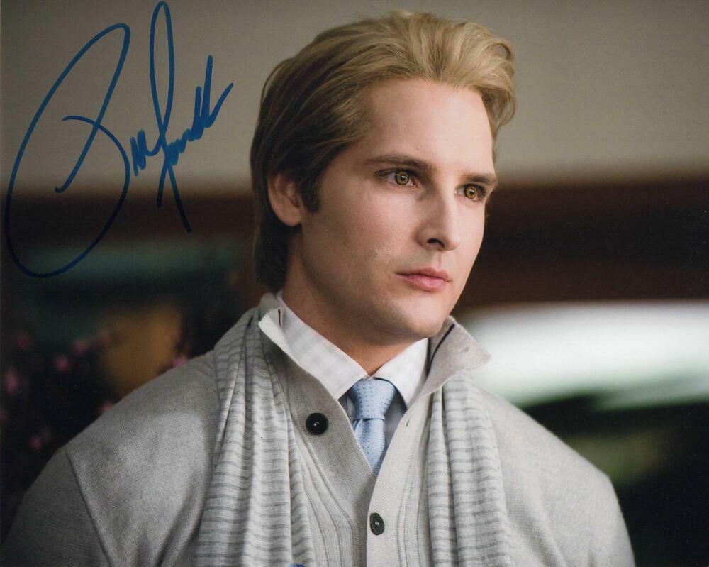 PETER FACINELLI SIGNED AUTOGRAPH 8X10 Photo Poster painting - TWILIGHT STUD, CARLISLE CULLEN