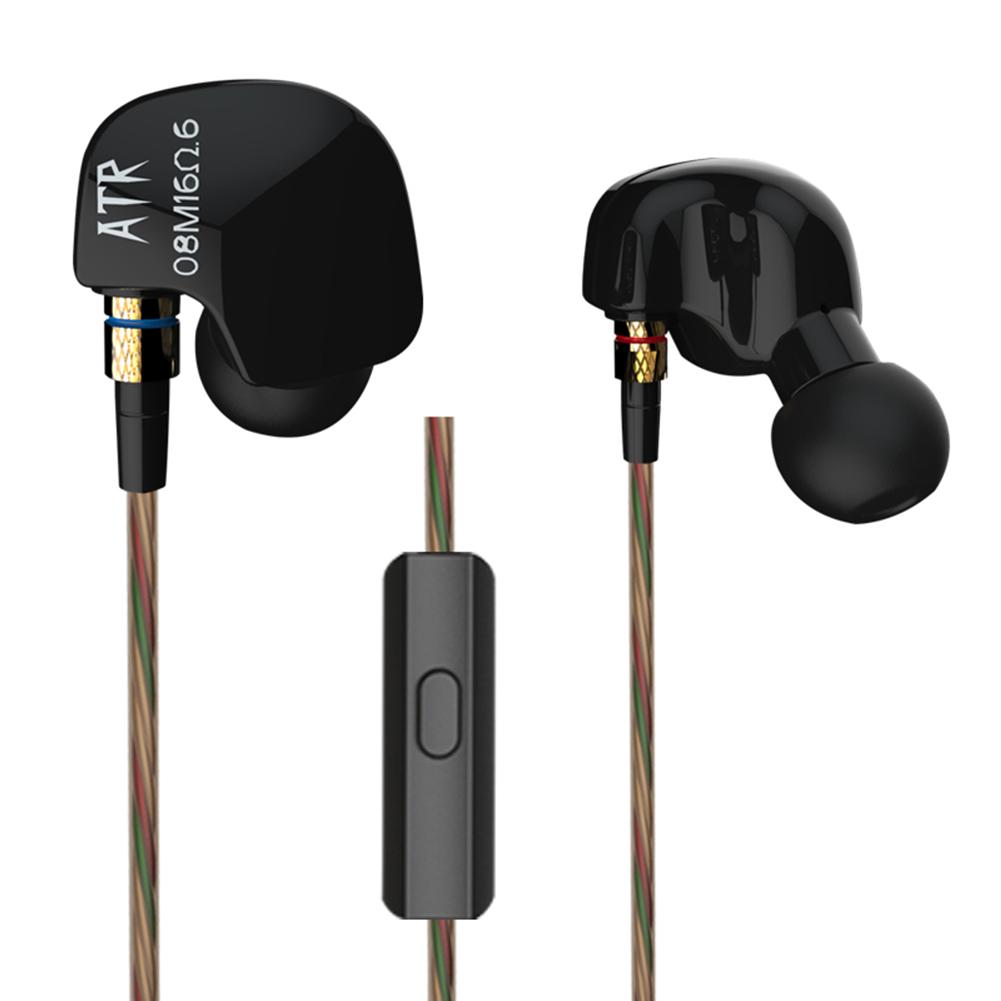 

KZ ATR In-Ear Wired Noise Canceling Earbuds HIFI Bass Earphone Headset (w/Mic), 501 Original