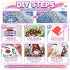 Robe blanche glace Aurora, dame sp&eacute;cialement fa&ccedil;onn&eacute;e 5d bricolage partiel en diamant kits de peinture en diamant pour adultes d&eacute;butants d&eacute;coration int&eacute;rieure peintures diamants art 11,81 x 11,81 pouces