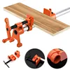 3/4in Wood Gluing Pipe Clamp Set Heavy Duty Multifunctional for Home Improvement