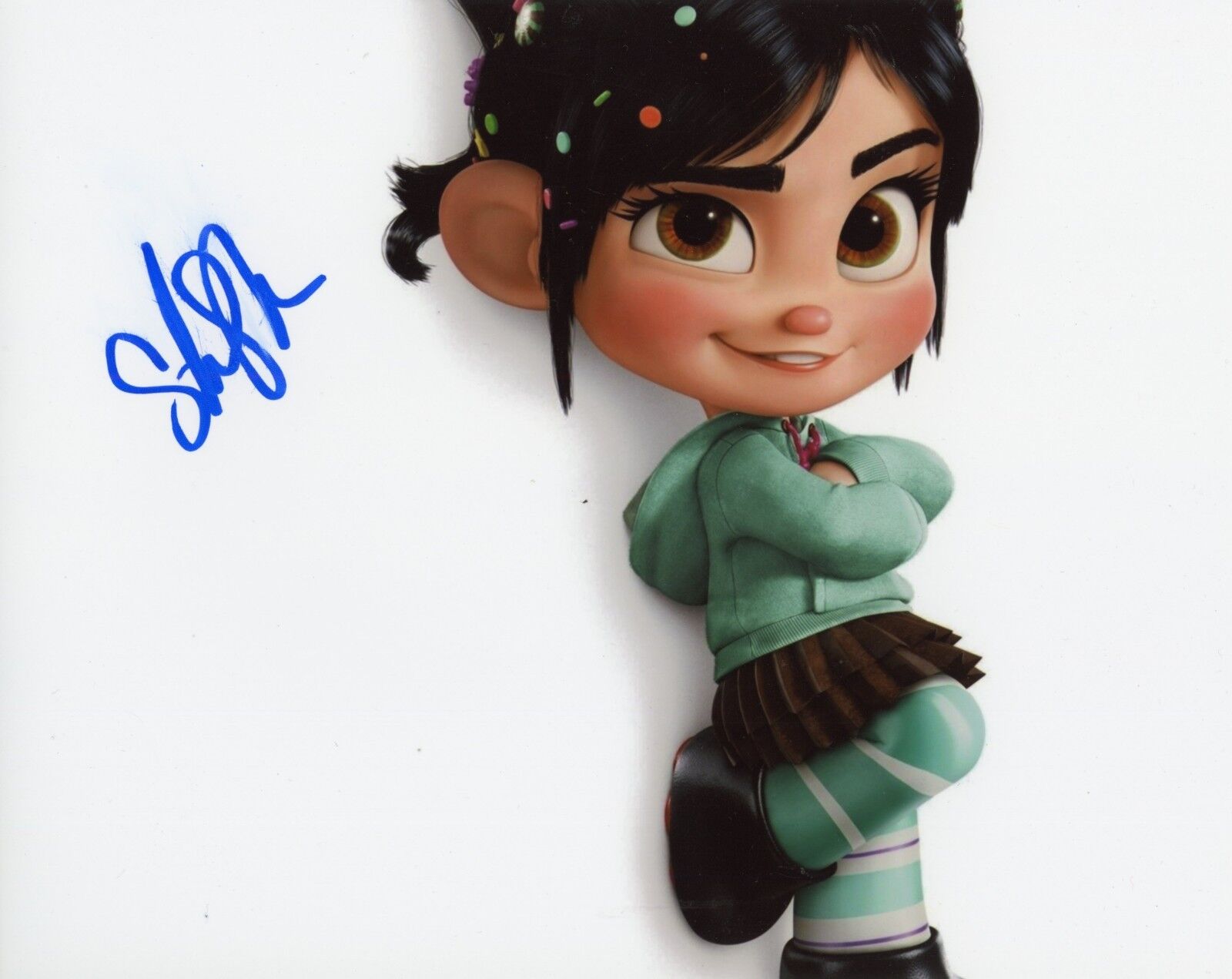 SARAH SILVERMAN Authentic Hand-Signed Ralph Breaks the Internet