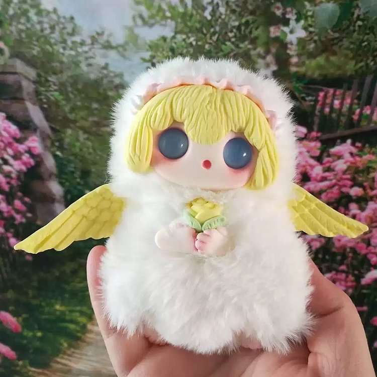 Fantasy Creatures Art Dolls Mythical Creatures Animal Toys with Wing Plush Doll Collectibles Plush Baby Doll Gifts for Her