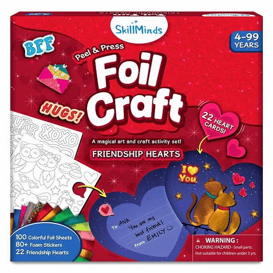 🔥LAST DAY 55% OFF - Foil Art & Craft Activity 🤲💓No Mess Art Kit