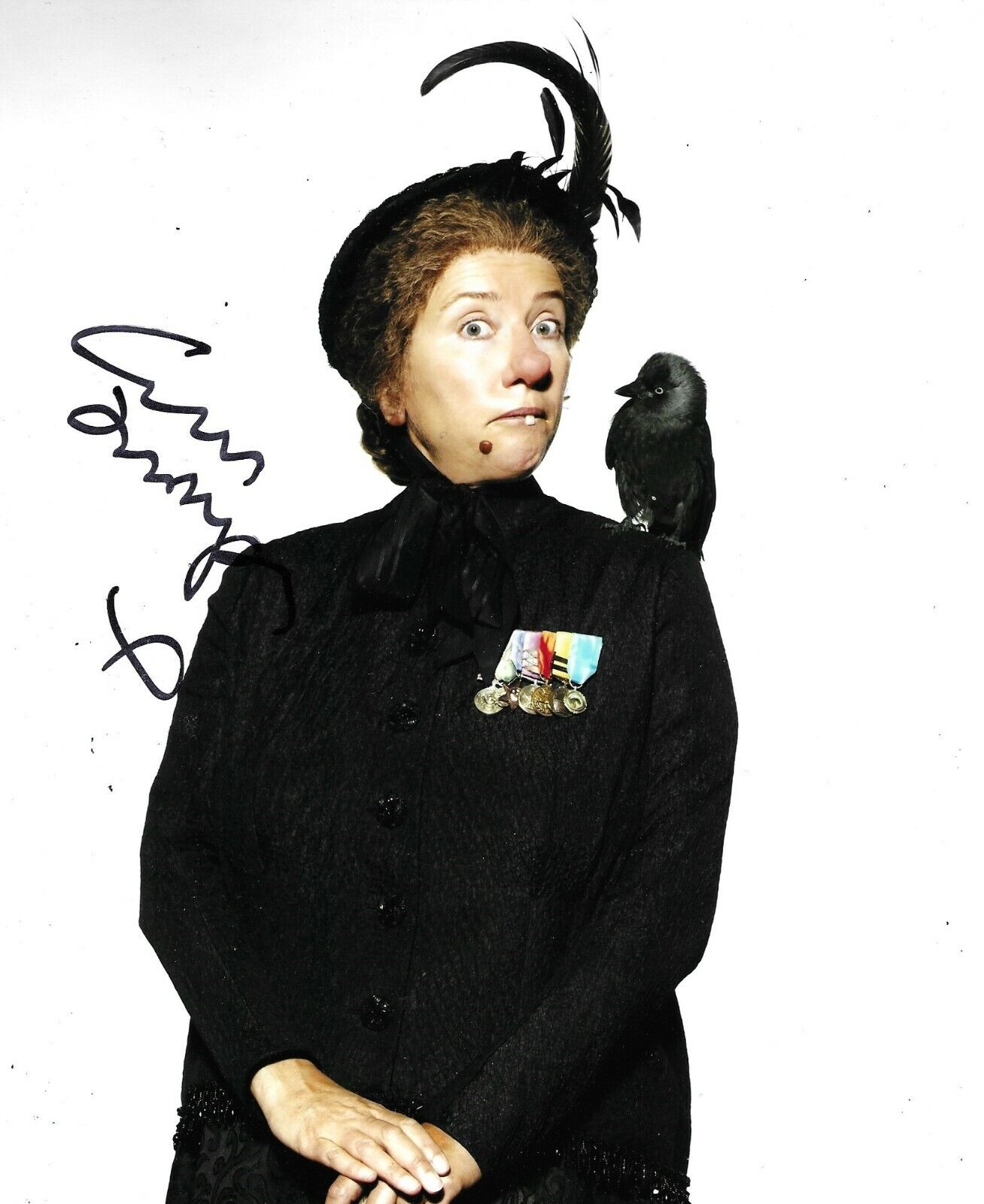 Emma Thompson Signed Nanny McPhee 10x8 Photo Poster painting AFTAL