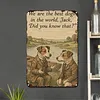Dog Talk - Vintage Metal Signs - 20*30cm/30*40cm