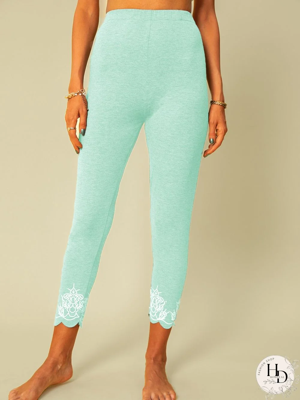 Casual Floral Leggings