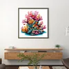 Undersea Coral-14CT Stamped Cross Stitch 60*60cm/23.62*23.62in(Big Size)