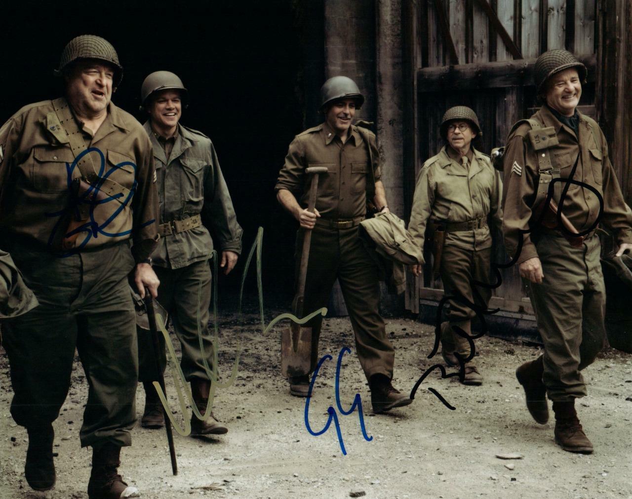 John Goodman Clooney Murray Damon 8x10 Signed Autographed Photo Poster painting Picture and COA