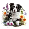 Diamond Painting-DIY Full Round Drill Cute Dog