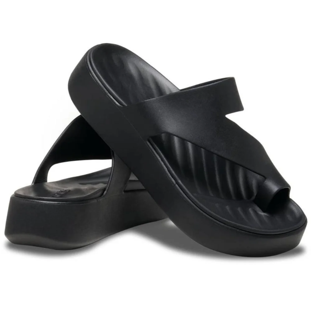 Luna Toe Loop Platform Sandals &ndash; Walk Taller. Feel Nothing