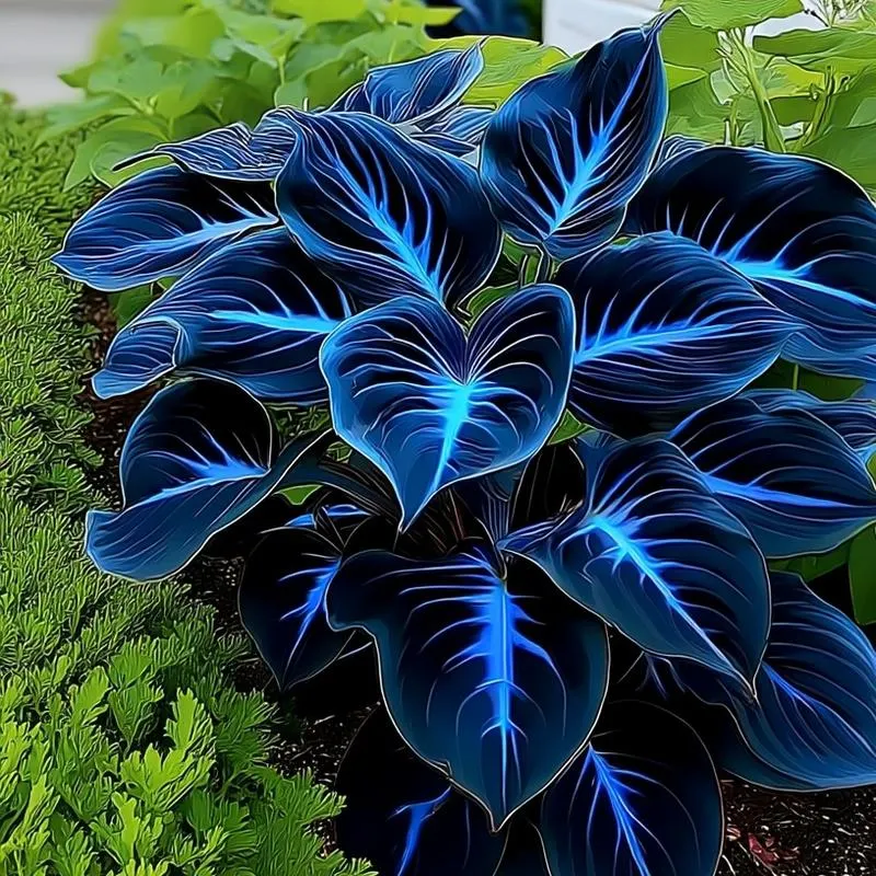 🎁2025 Special Offer🌿 Fire & Ice Rare Hosta Flower Seeds
