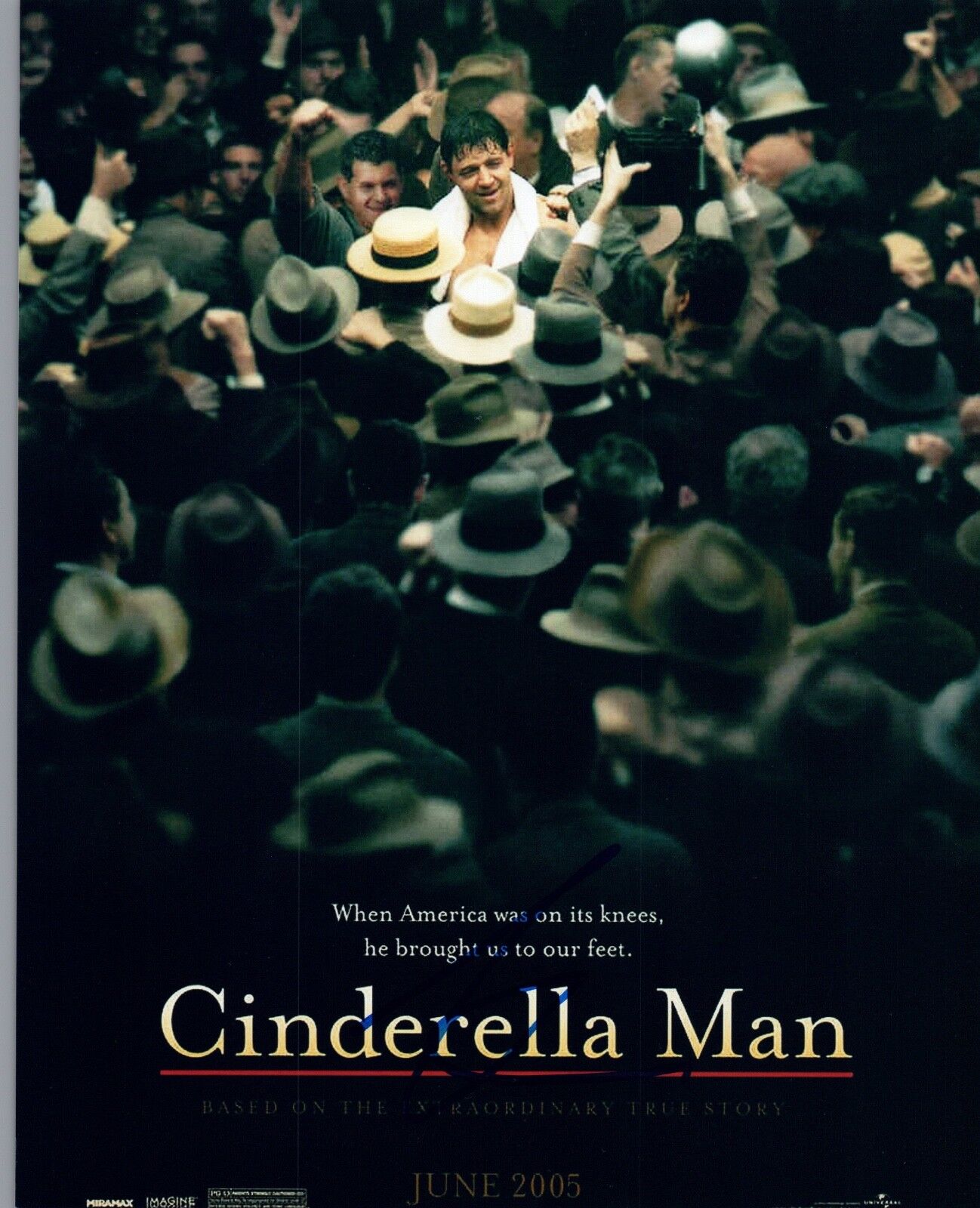 Akiva Goldsman Signed Autograph 8x10 Photo Poster painting CINDERELLA MAN Screenwriter COA VD