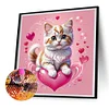 Diamond Painting -DIY Full Round Drill Cute Cat
