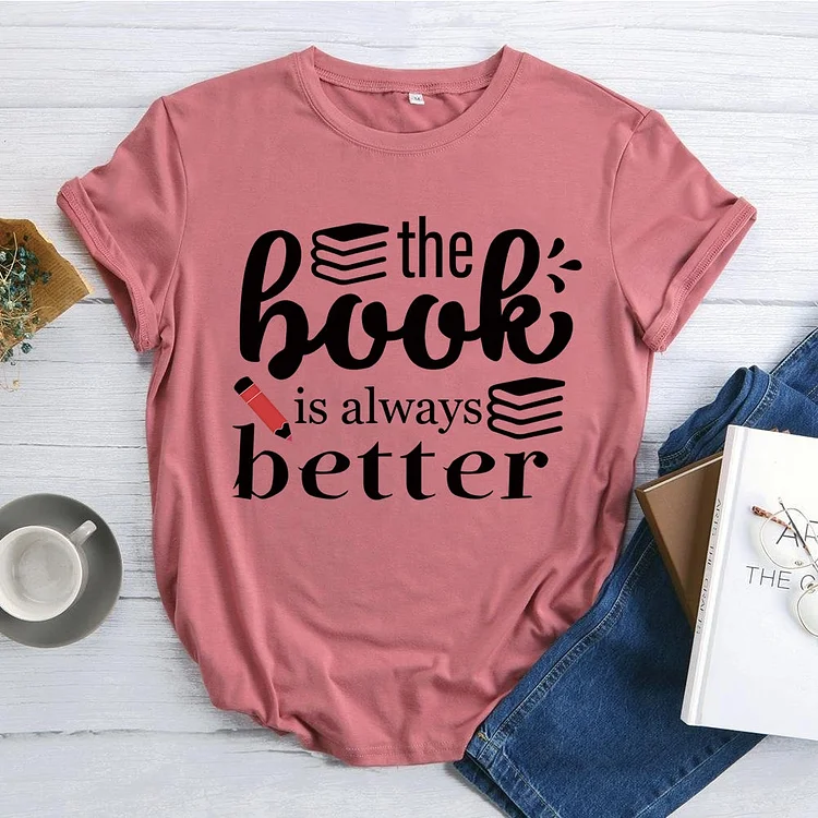 ANB - The Book is Always Better T-shirt Tee-013082