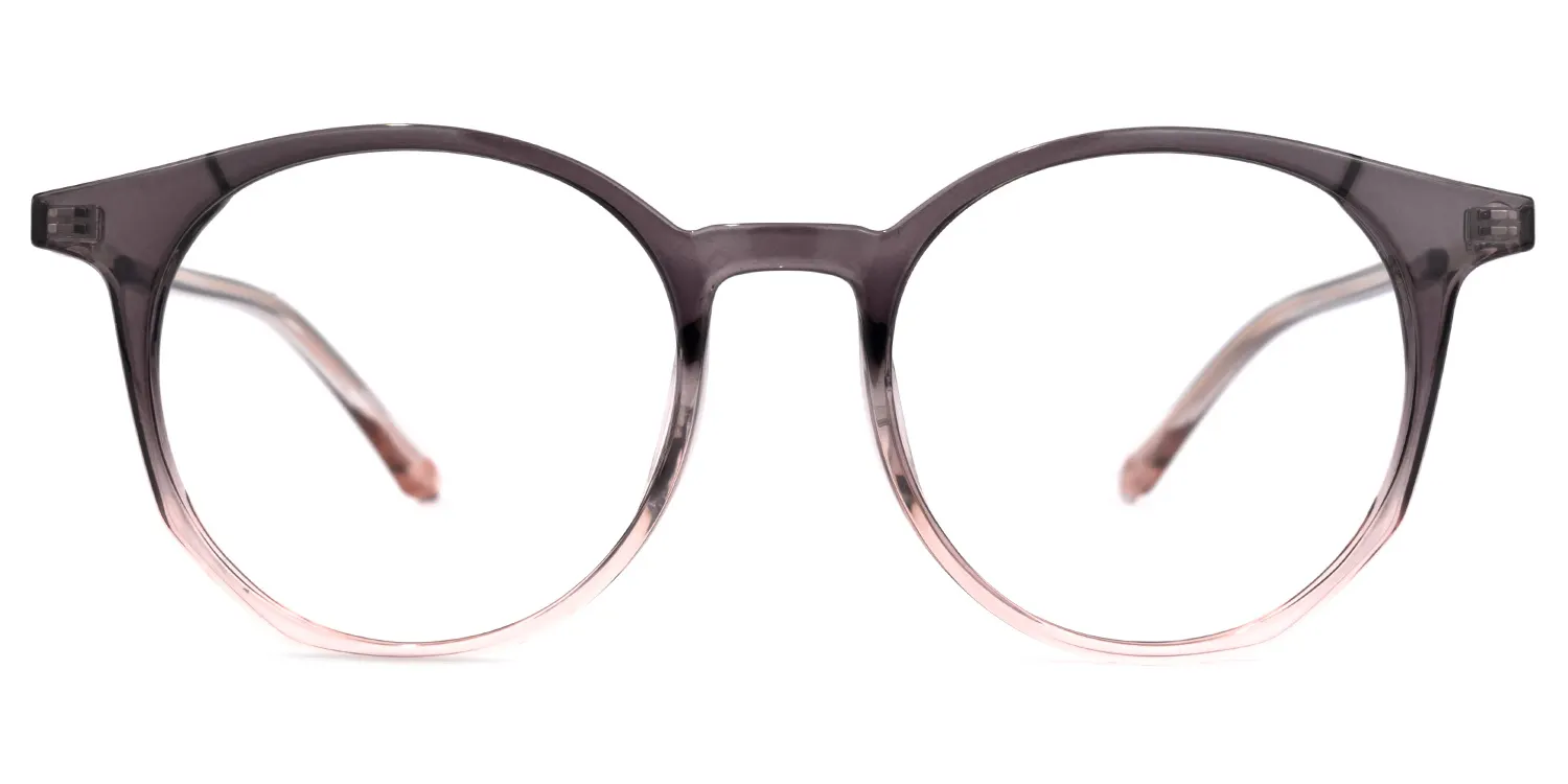 Haden Dunkellila Rund Brille Dunkellila