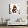 Winter Bird-11CT Stamped Cross Stitch Kit(40x40cm)