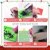 4pcs DIY Diamond Painting Coaster Kit With Holder - Colorful