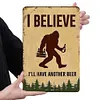 Warning Bi&egrave;re - Panneaux en &eacute;tain m&eacute;tallique(20*30cm/30*40cm)