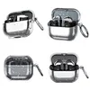 Transparent Protective Cover with Keyring for Samsung Galaxy Buds 3/3 Pro