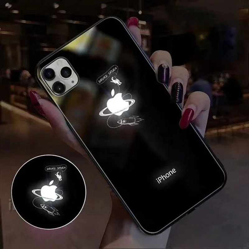 iPhone 15/14 series incoming call luminous mobile phone case