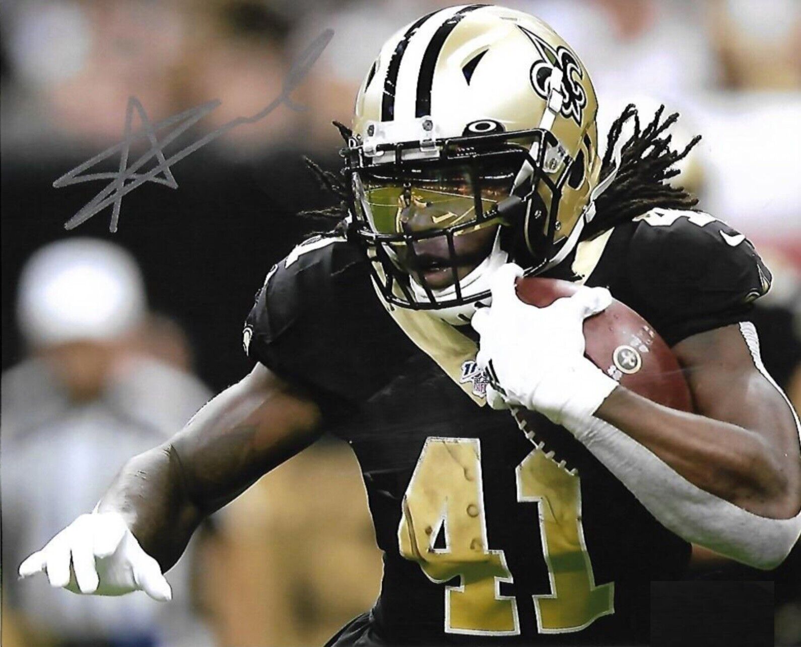 Alvin Kamara Autographed Signed 8x10 Photo Poster painting ( Saints ) REPRINT