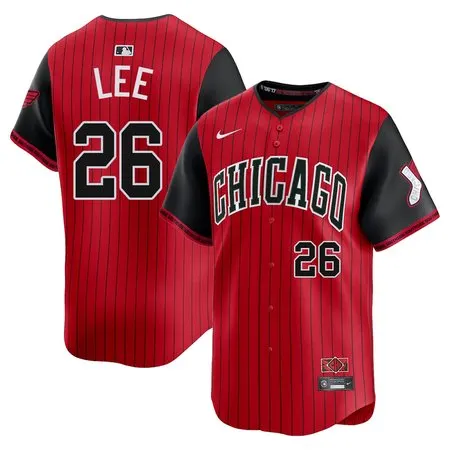 Youth Chicago White Sox #26 Korey Lee  Red/Black 2025 City Connect Limited Player Jersey