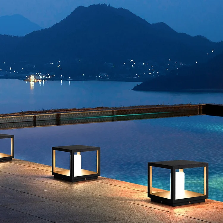 Outdoor Garden Decorative Waterproof LED Solar Landscape Lighting Lamp Post Lights - Appledas