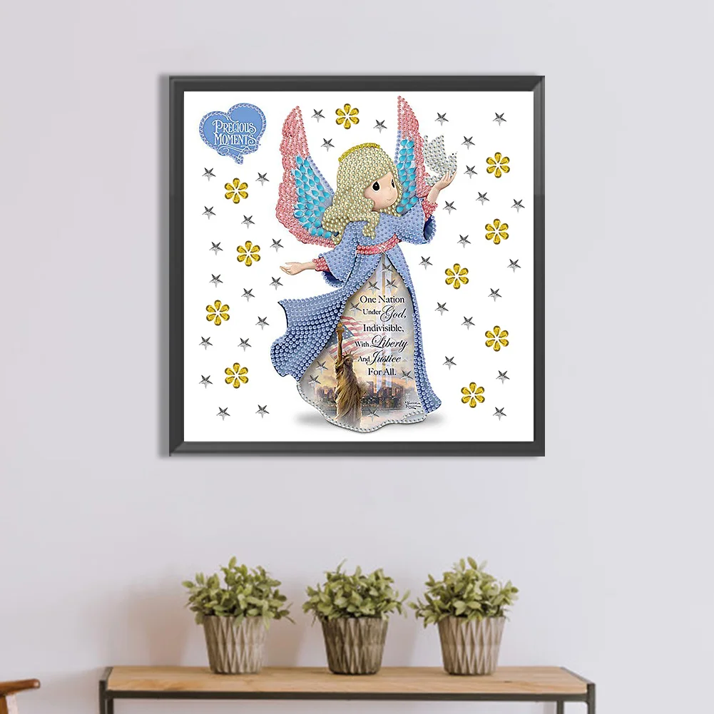 Diamond Painting - Partial Special Shaped Drill - Doll(30*30cm)