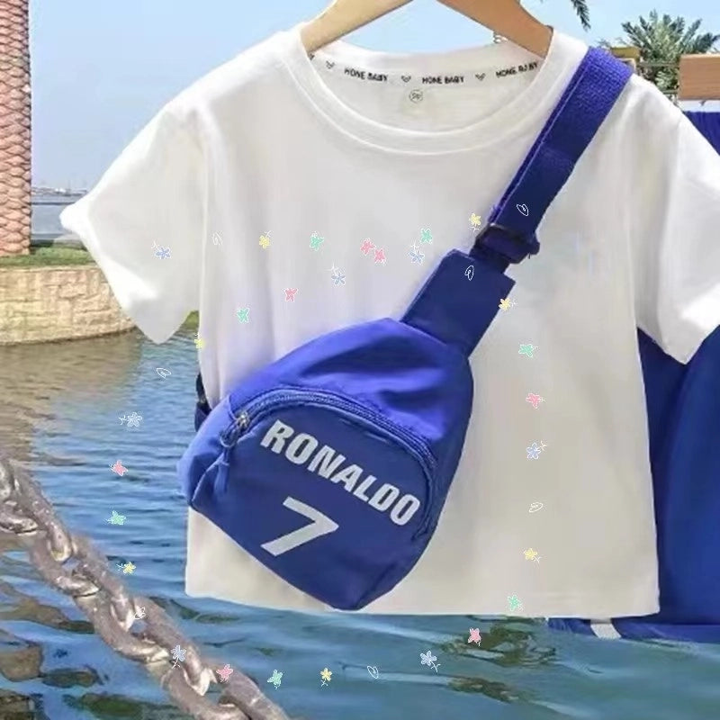 Kid’s Spring&summer Canvas Vacation Fanny Pack