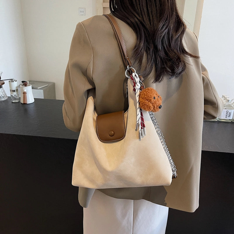 One Size Solid Color Casual Street Shopping Women’s Backpack