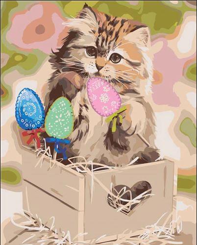 

Cat of Magic Box – Paint By Numbers - 40*50CM, 501 Original