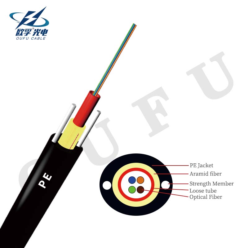 TPU/PE 1-12 core tight buffer / micro module drop cable