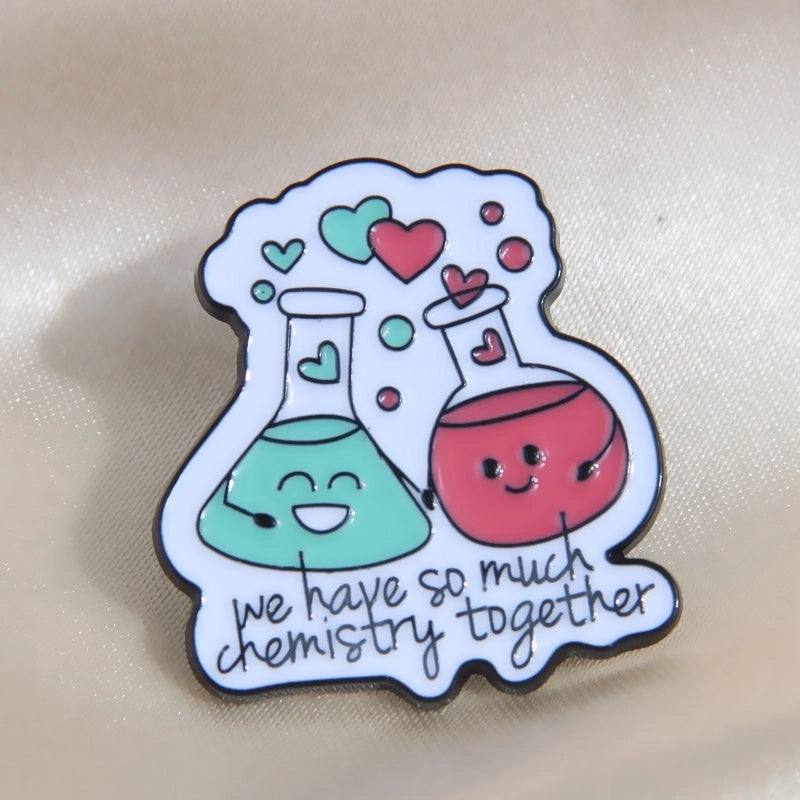 Cartoon Style Cute Letter Alloy Enamel Women’s Brooches 1 Piece