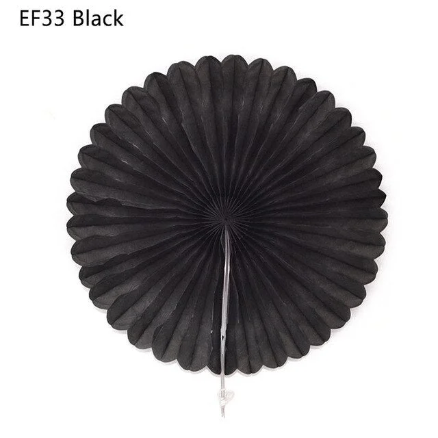 5pcs 8 20cm Tissue Paper Cut-out Paper Fans Pinwheels Hanging Flower Paper Crafts for Showers Wedding Party Birthday Festival