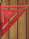 12 Inch Triangle Ruler Metric Angle Ruler Measuring Square Ruler Carpenter Tools