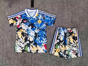 2026/2027 Manchester United x Stone Roses Football Shirt Blue 1:1 Thai Quality Kids Size