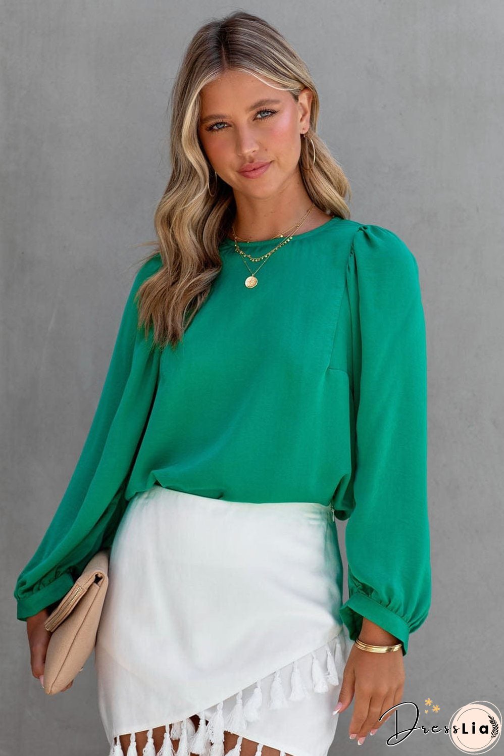 Fashionable Ruffle Blouse