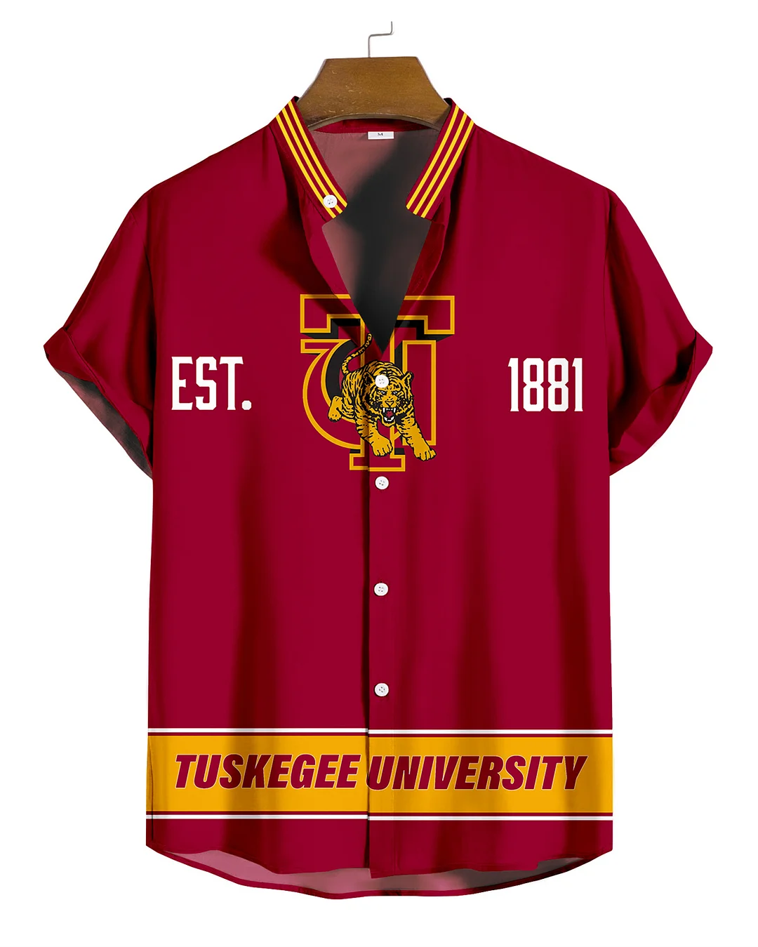 Men's Tuskegee University Short Sleeve Shirt 007