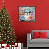 Diamond Painting -DIY Round Drill 3D Texture Snowman（40x35cm）