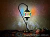 Retro Turkish Coffee Little Swan Bohemian B&B Xinjiang Style Bar Mosaic Glass Table Lamp