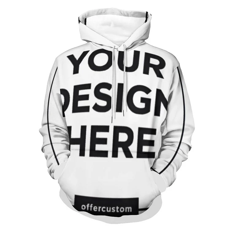  Premium Personalized Design Unisex Double Hat Sweater Ball Sports Hoodie Single Image | 280g Cotton-like High-Stretch Sweatshirt Fabric