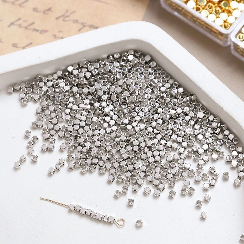 10 Pieces Diameter 3mm Diameter 4mm Diameter 5mm Copper Solid Color Beads