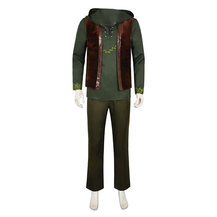 How to Train Your Dragon (2025) Hiccup Young Green Set Outfits Cosplay Costume