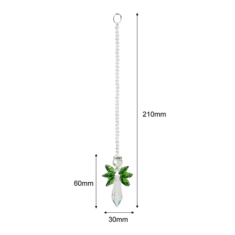 Hanging Beads Suncatcher, Black Willow Branch 