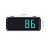 Car Head-up Display with Compass Colorful LED Display Windshield Speed Projector